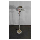 Home Furnishings floor lamp, metal pole with