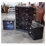 3pc Bedroom Furniture lot, Clothing Chest of 5