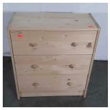Pine 3 Drawer Child