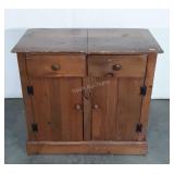 Pine Cabinet, originally Radio Cabinet, neat