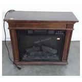 Electric Fireplace Heater, works, Mantle or