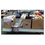 Skid stuffed animals,  18 inches wall cabinet,