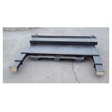 Bed Parts, queen size mid back headboard with low