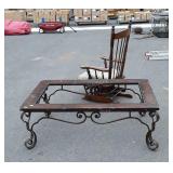 Misc. 2-Furniture parts lot. Coffee table frame,