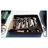 7 older Monkey or Pipe Wrenches