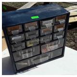 Hardware Organizer with contents