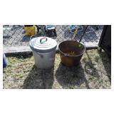 Early Brass Kettle 15diax10" high, plus