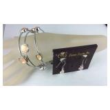 Premier design jewelry, silvertone bangles 3 and