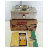 Coleman aluminum one burner picnic stove with