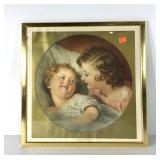 "Charm and Innocence" print by Franz Schrotzberg,