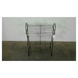 Record or plant stand, mid-century details