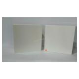 Two small laminated wall cabinets. 20"×20"×9",