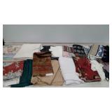 Yard goods, fabric remnants and swatches