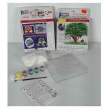 Family tree plaster kits. Both are complete.