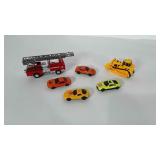 Toy car group.