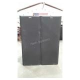 Sony speakers, model number: SS-U221, both have