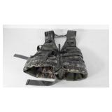 US Army camo utility vest
