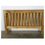 Wooden bed parts. Full size. Headboard and