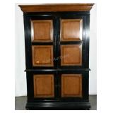 Home office cabinet, features storage for PC,