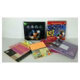 Scrap Booking supplies, includes 3 albums and