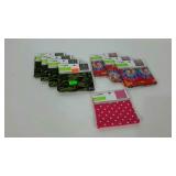 Cotton bandana group, 8 total, new in package