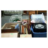 Skid lot: picture frames, seasonal decor, office