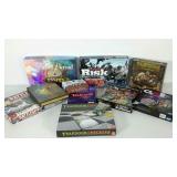 Games, includes Walking Dead Risk, Clue, Trivial