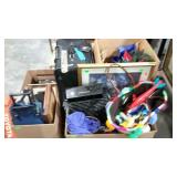 Skid lot: seasonal items, luggage, pictures and