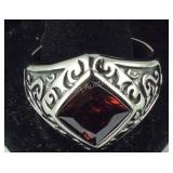 Size 15 stainless steel ring