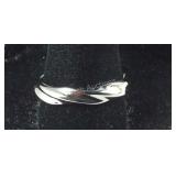Size 10 stainless steel ring