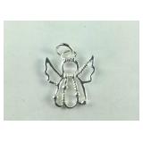 Sterling silver angel pendant