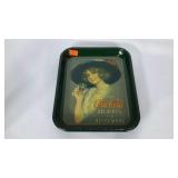 Advertising tray, Coca Cola, condition as shown,
