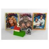 Dynamite magazines, snoopy pencil sharpener a d