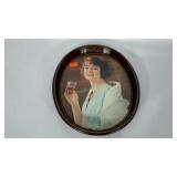 Advertising tray, dated 1973, Coca Cola, 12" x
