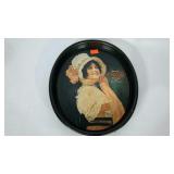 Advertising tray, Coca Cola, 12 1/2" x 15"