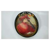 Advertising tray, dated 1987, Coca Cola, 12 1/2"