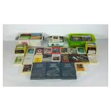 Collection of 8-Track tapes. Carpenter