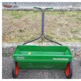 Scotts Fertilizer Drop Spreader, metal hopper,