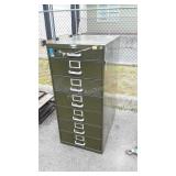 Industrial Steel File Cabinet, 7 Drawers, index