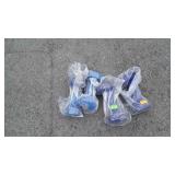 4 Dumbbell Exercise Weights. Two-8lbs, two-10lbs