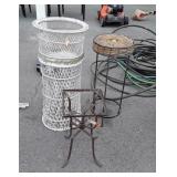 3-Outdoor Planter Stands