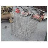 Pet Cage, wire Grid type, no bottom clean out