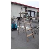 Werner 6ft Wooden Step Ladder