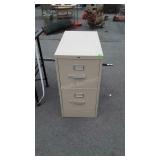 Hon File Cabinet. 2 letter size drawers,