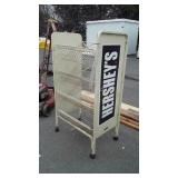 Store Display Rack. Portable, 30x19x53" tall,