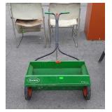 Scotts Fertilizer Drop Spreader, metal hopper