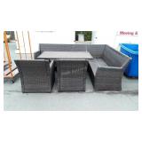 Outdoor Furniture Set, 5pc total, all weather