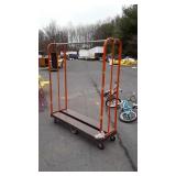 Warehouse Cart, "U" Handle type, 5ft longx18"