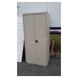 Metal Shop Storage Cabinet 36wx24dx78" tall, used
