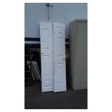 Two Bifold Door sections, 15x79" each panel